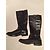 Anne Klein Bottes Noir - vue 3