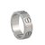 Cartier Love ring #47 Silvery White gold  ref.22284