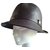 Burberry Hat Brown Leather  ref.22394