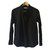 Saint Laurent Camisa Negro Algodón  ref.22422