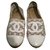 Chanel Espadrilles White Cloth  ref.22471