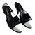 Chanel Heels White Patent leather  ref.22507