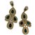 Amrita Singh Pendientes 'Bangle Bangle' Verde  - vista 2