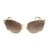Louis Vuitton Sonnenbrille Beige Glas  ref.22697