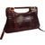Vintage Handbags Chestnut Exotic leather  ref.22731