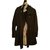 Burberry Trench coat Black Cotton  ref.22785