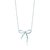 Tiffany & Co Tiffany's bow pendant Silvery Pink gold  ref.22833