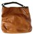 Massimo Dutti Handbag Caramel Leather  ref.22890