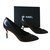 Chanel Heels Black Leather  ref.22900