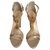 Autre Marque '1,618' Sandals Beige Patent leather  ref.22914
