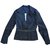 Lanvin Jacket Blue Silk  ref.22925