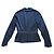 Giacca Lanvin in seta blu a righe - vista 2