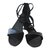 Hermès sandali Nero Pelle  ref.23013