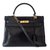 Hermès KELLY 32 VINTAGE Black Leather  ref.23103