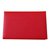 Hermès caso Roja Cuero  ref.23178
