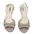 Lk Bennett Sandales Suede Cuir Taupe  ref.23213