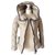 Moncler Coat Beige Cotton  ref.23391