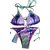 Seafolly Bikini Multicolore Poliestere  ref.23417