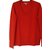 Burberry Red orange Sweater  ref.23574