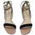 Alexandre Birman Python sandals Beige Leather  ref.23713