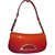 Dior Handtasche Orange Lackleder  ref.23739