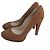 Décolleté Paco Gil in Nubuck Caramello - vista 2