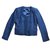 Elie Tahari Jacket Blue Cotton  ref.23868