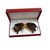 Cartier Oculos escuros Dourado Vidro  ref.24009