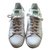 Adidas tênis Branco Couro  ref.24089