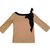Moschino Cheap And Chic Camel top Caramel Viscose  ref.24181