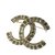 Chanel Brooch Golden Metal  ref.24222
