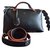 Fendi By the way Cuirs exotiques Noir  ref.24262