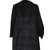 Versace Coat Black Wool  ref.24349