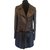 Chanel Paris-Moucou Coat Brown Leather  ref.24354