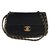 Timeless Chanel 2.55 CHEVRONS Black Leather  ref.24361