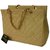 Chanel Handbag Cream Leather  ref.24375