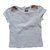 Burberry Camiseta de chicas Blanco Algodón  ref.24379