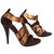 Vicini Sandals Brown Leather  ref.24423