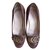 Guess Flats Brown Leather  ref.24476