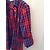 Camisa Zara de rayas rojas de algodón Talla S - vista 3