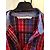 Camisa Zara de rayas rojas de algodón Talla S - vista 4