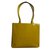 Chanel Handtasche Gelb Leder  ref.24493