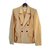 Yves Saint Laurent Jacket Golden Cotton  ref.24518
