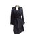 Burberry Trench coat Black Cotton  ref.24540