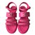 Chanel Sandalen Pink Leder  ref.24790