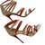 Christian Louboutin Sandals White Patent leather  ref.24886