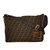Fendi Extra large messenger bag Brown Cloth  ref.24905