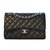 Timeless Chanel Handbag Black Leather  ref.24908