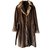 Ventcouvert Coat Brown Leather  ref.24916
