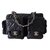 Chanel Handbag Black Leather  ref.24995